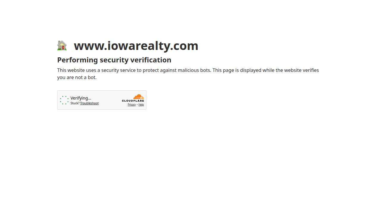 Iowa Realty website screenshot