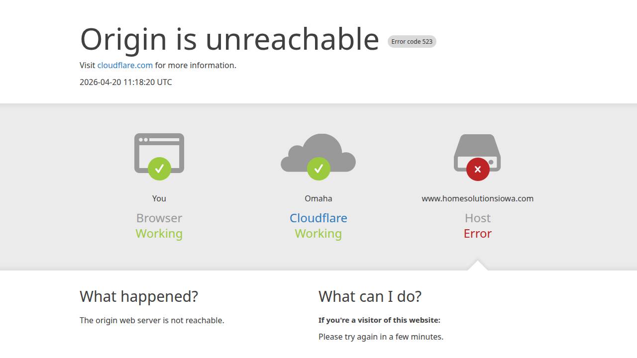 Solutions of Iowa website screenshot