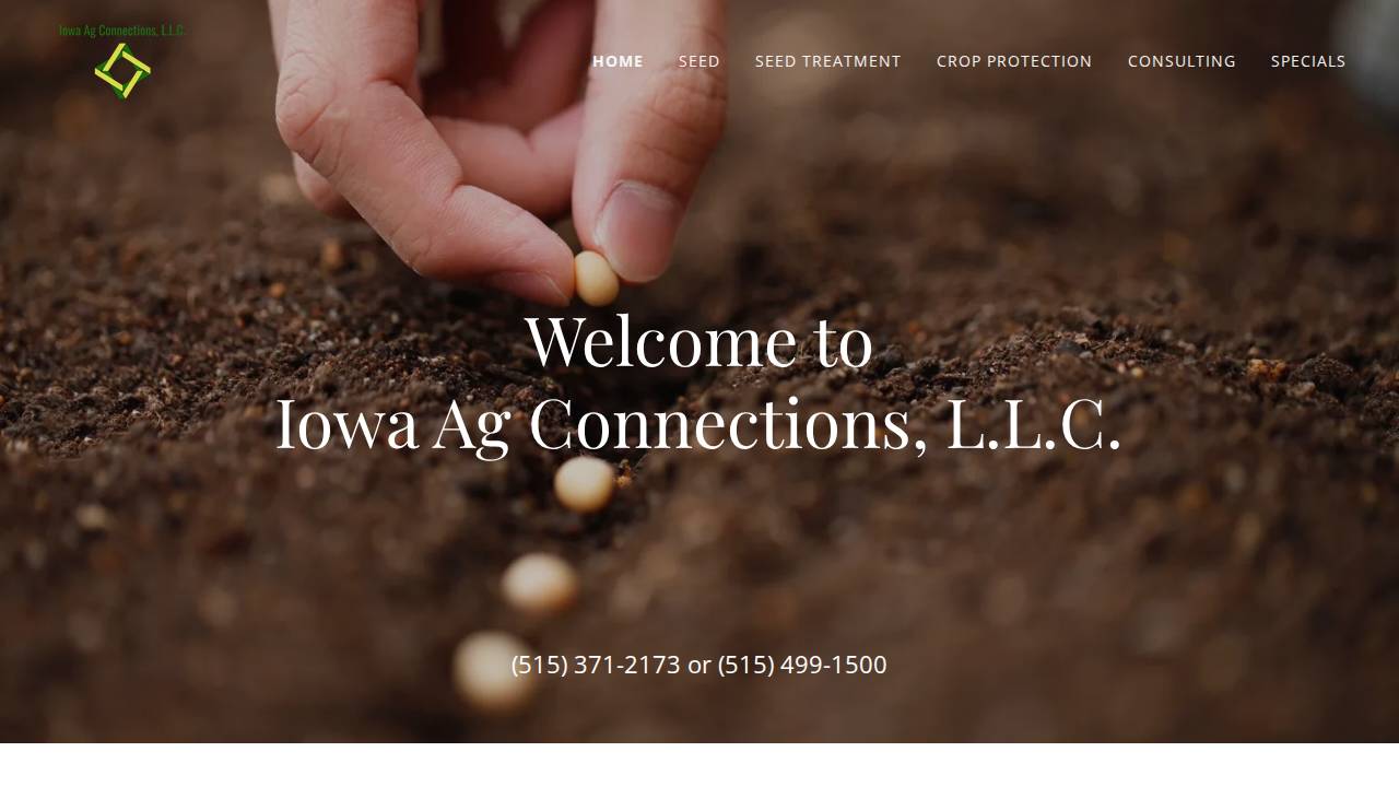 Iowa Ag Connection website screenshot