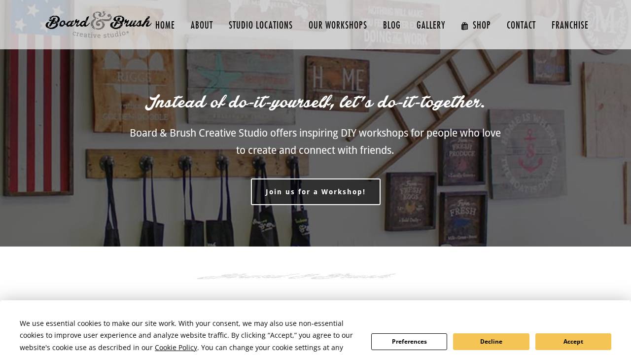 Artist website screenshot