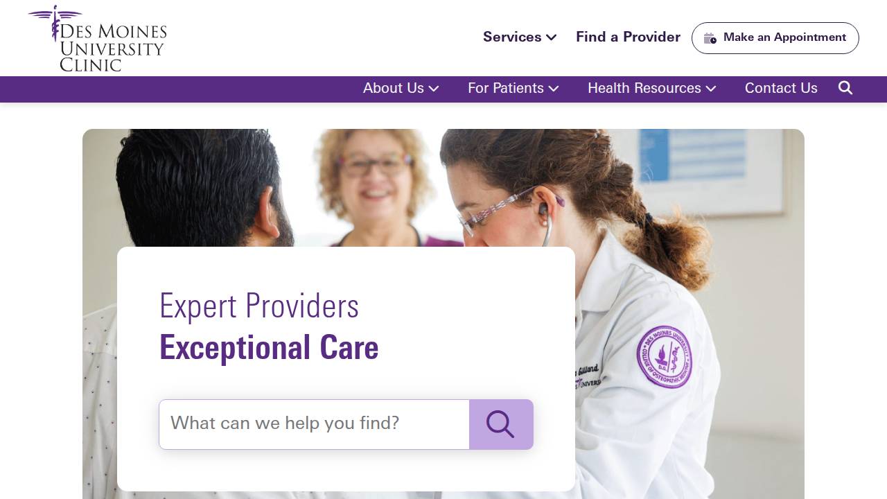 Dmb Imaging website screenshot