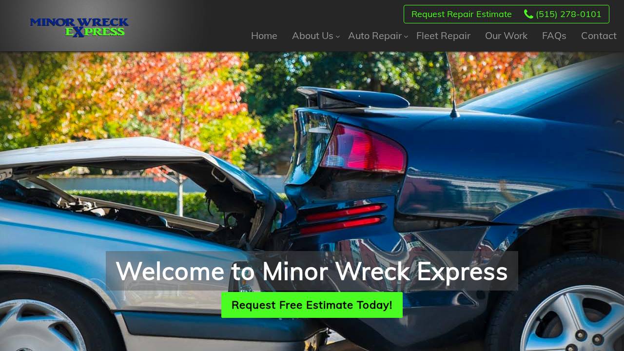 Bumper Serv Inc. website screenshot