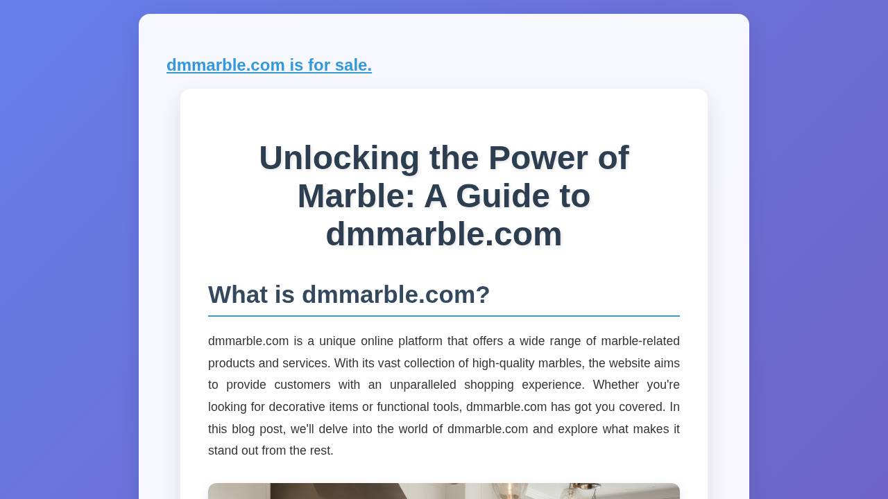 Des Moines Marble & Mantel Co. website screenshot