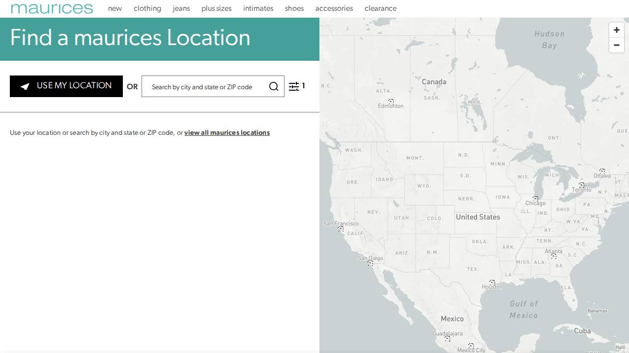 Maurices #24 website screenshot