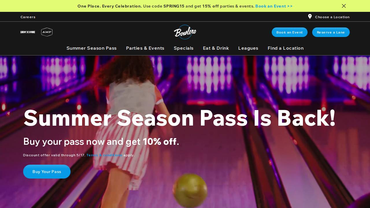 The Great Escape Inc. website screenshot