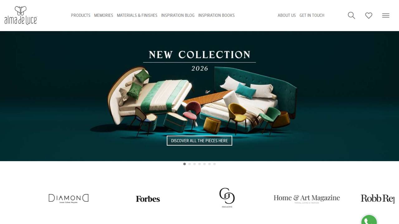Designer Fabrics Inc. website screenshot