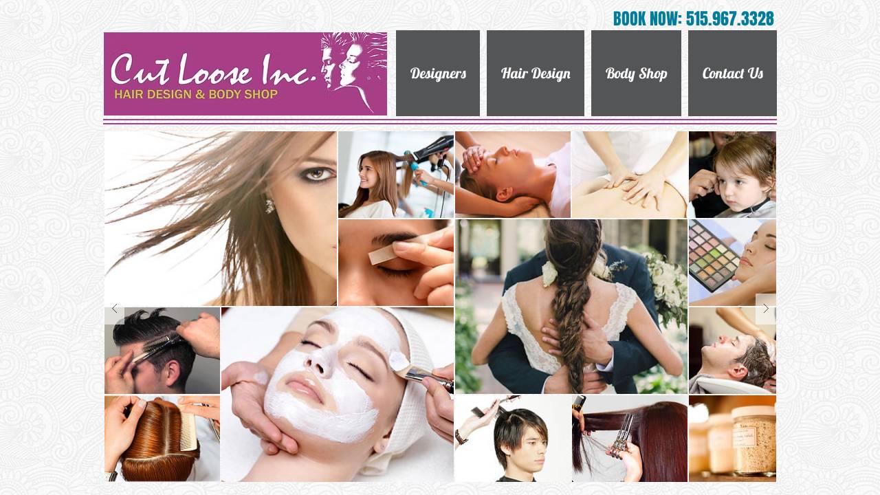 Cut Loose Inc. website screenshot