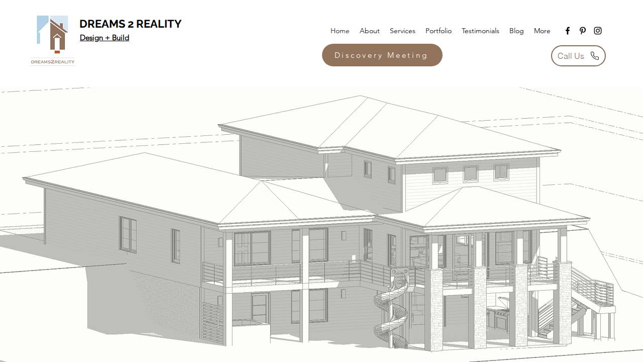 Dreams 2 Reality LLC website screenshot