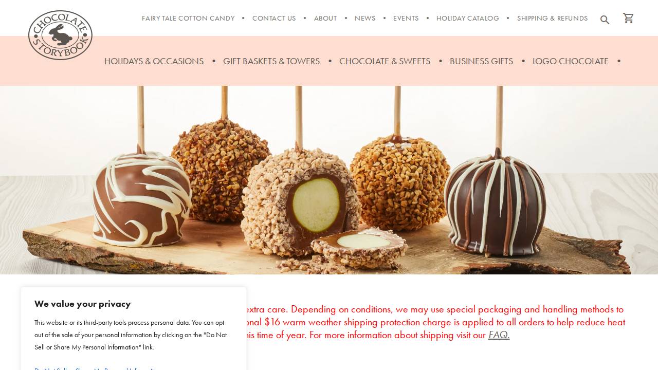 Chocolate Storybook website screenshot
