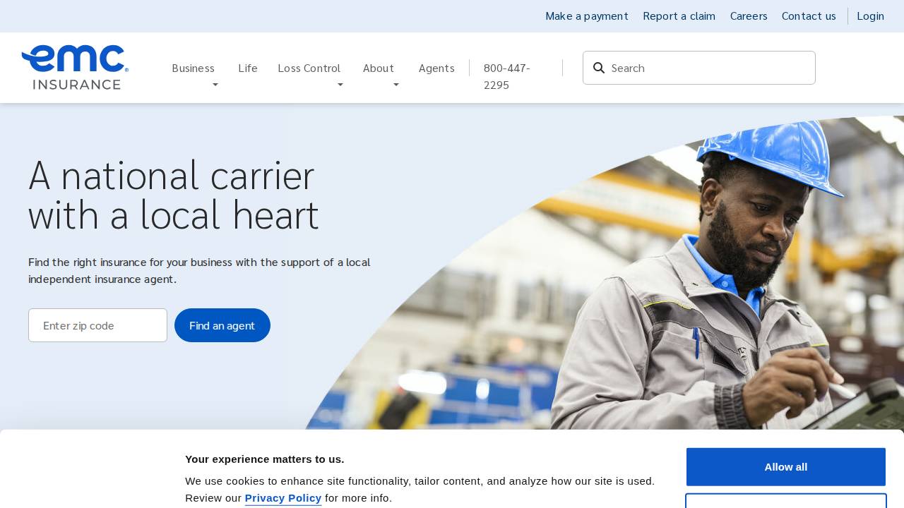 Kaiser Inc. website screenshot