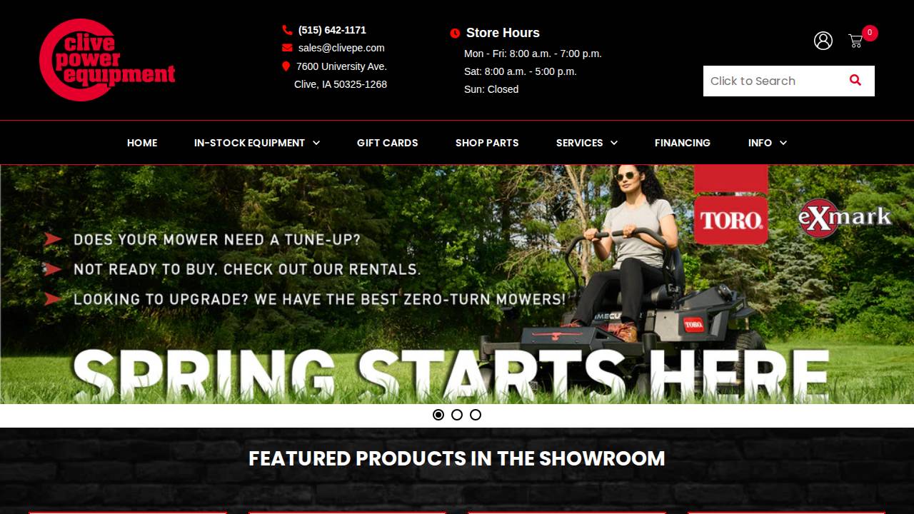 Savage Power Inc. website screenshot