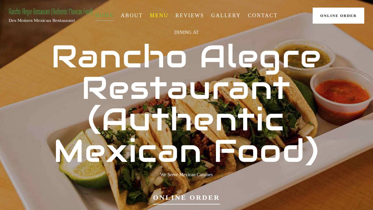 Angel website screenshot