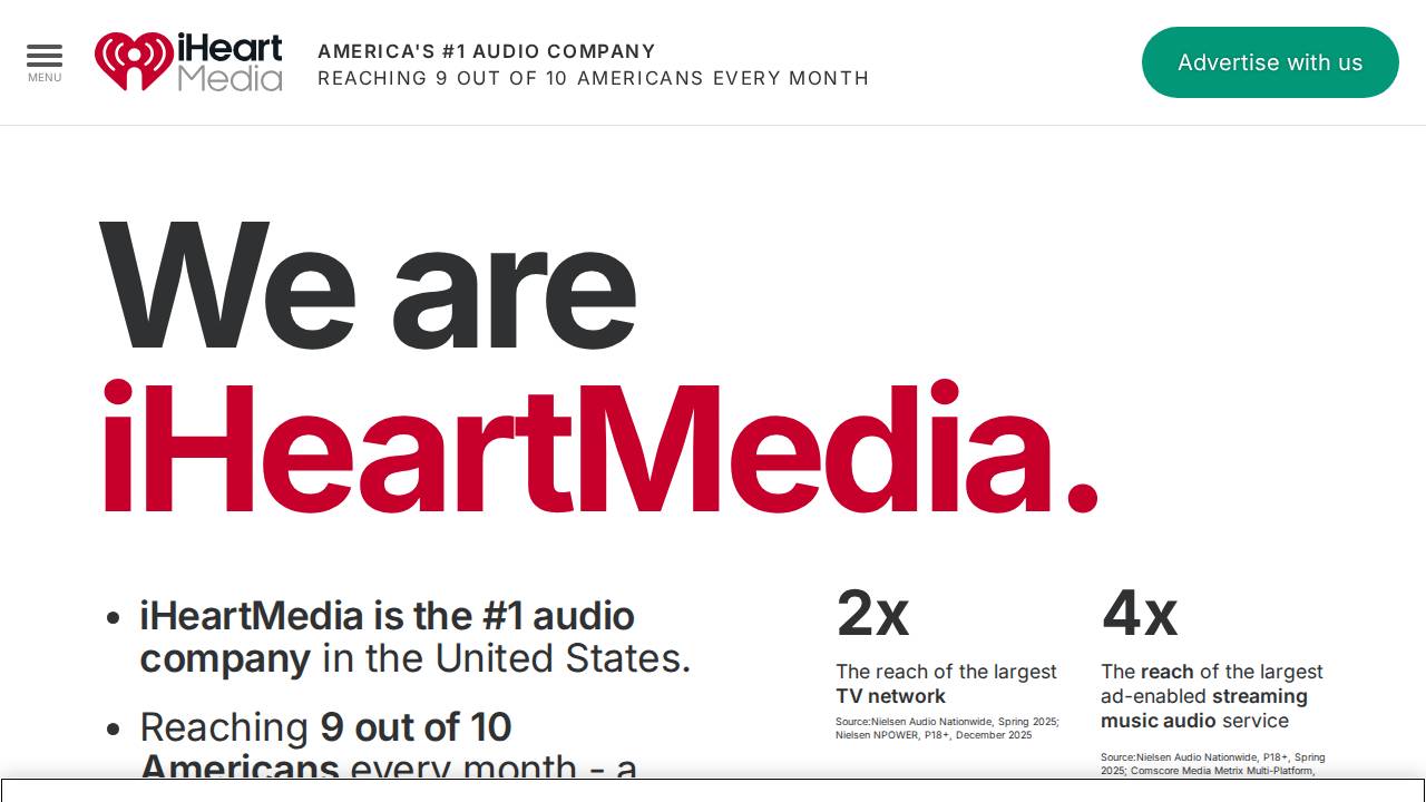 Citadel Broadcasting Company website screenshot