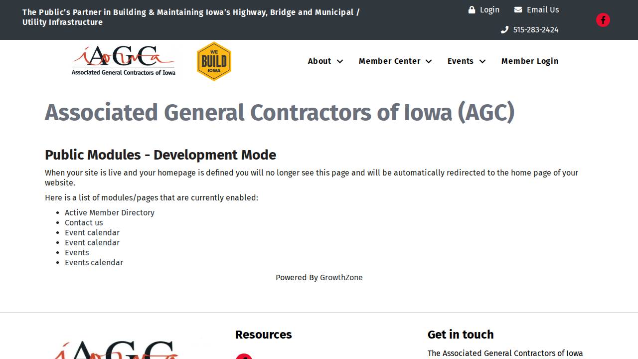 Larry Fleck & Son Trucking LLC website screenshot