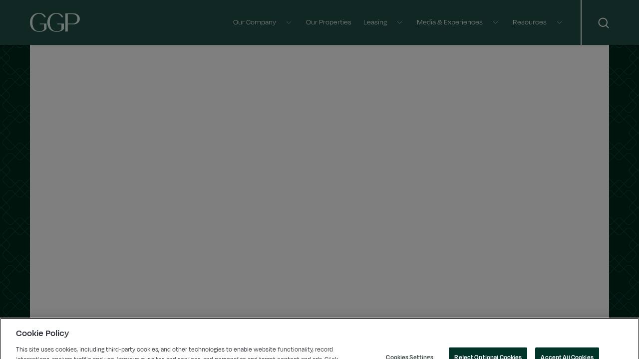 Ggp Jordan Creek LLC website screenshot