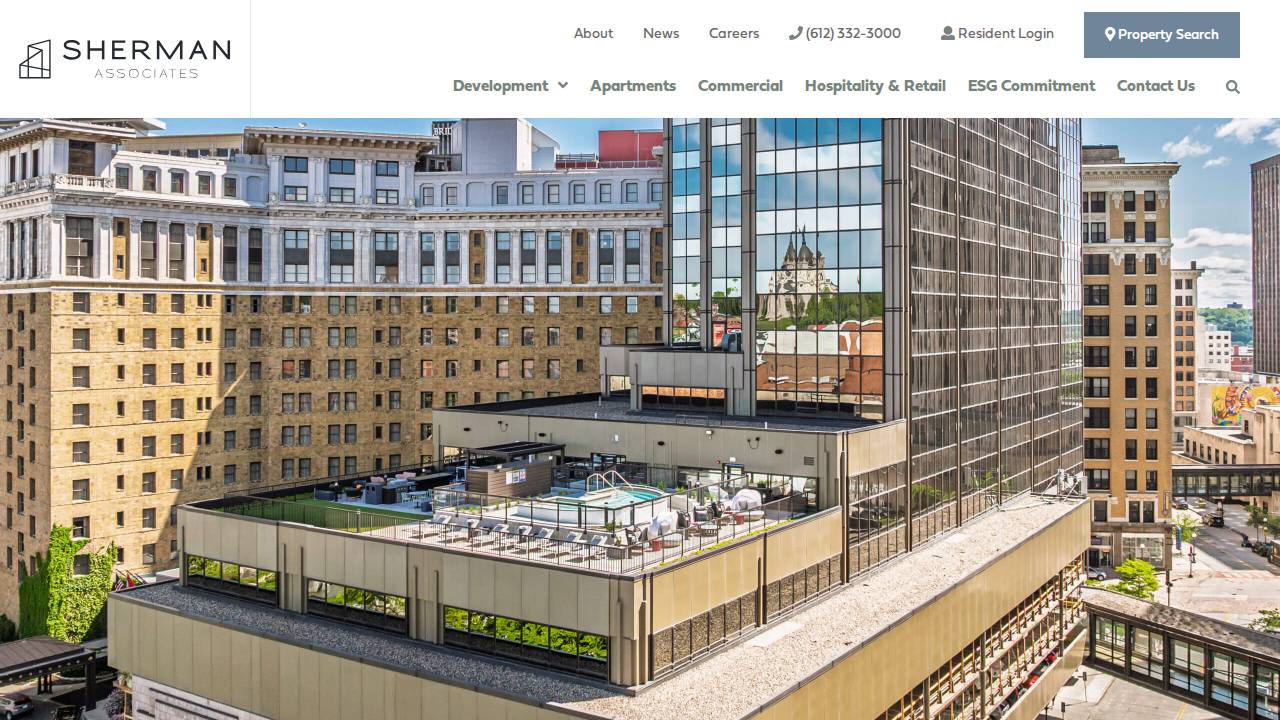 Vine Street Lofts LLC website screenshot