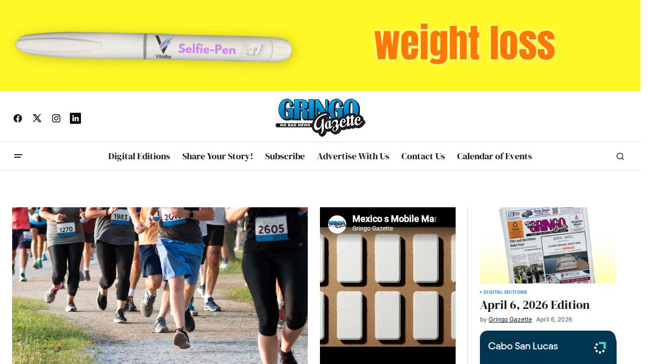 Taco House website screenshot