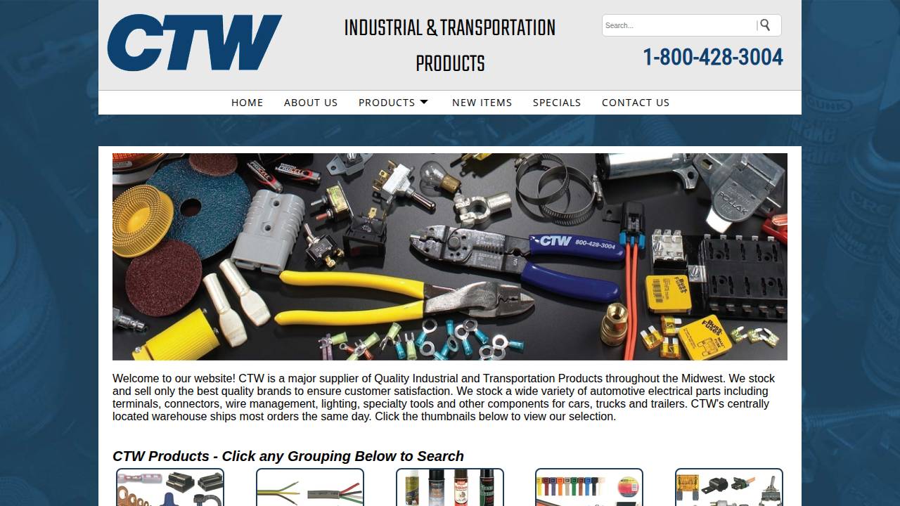 Ctw Inc. website screenshot