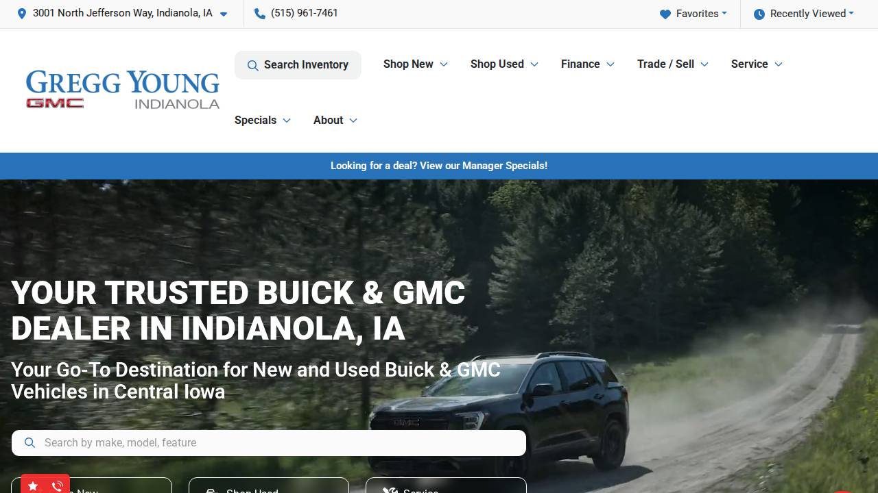 Mc Geough website screenshot