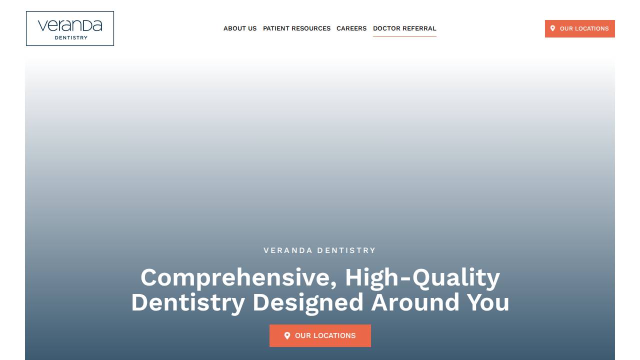 Oral Health Clinic PC website screenshot