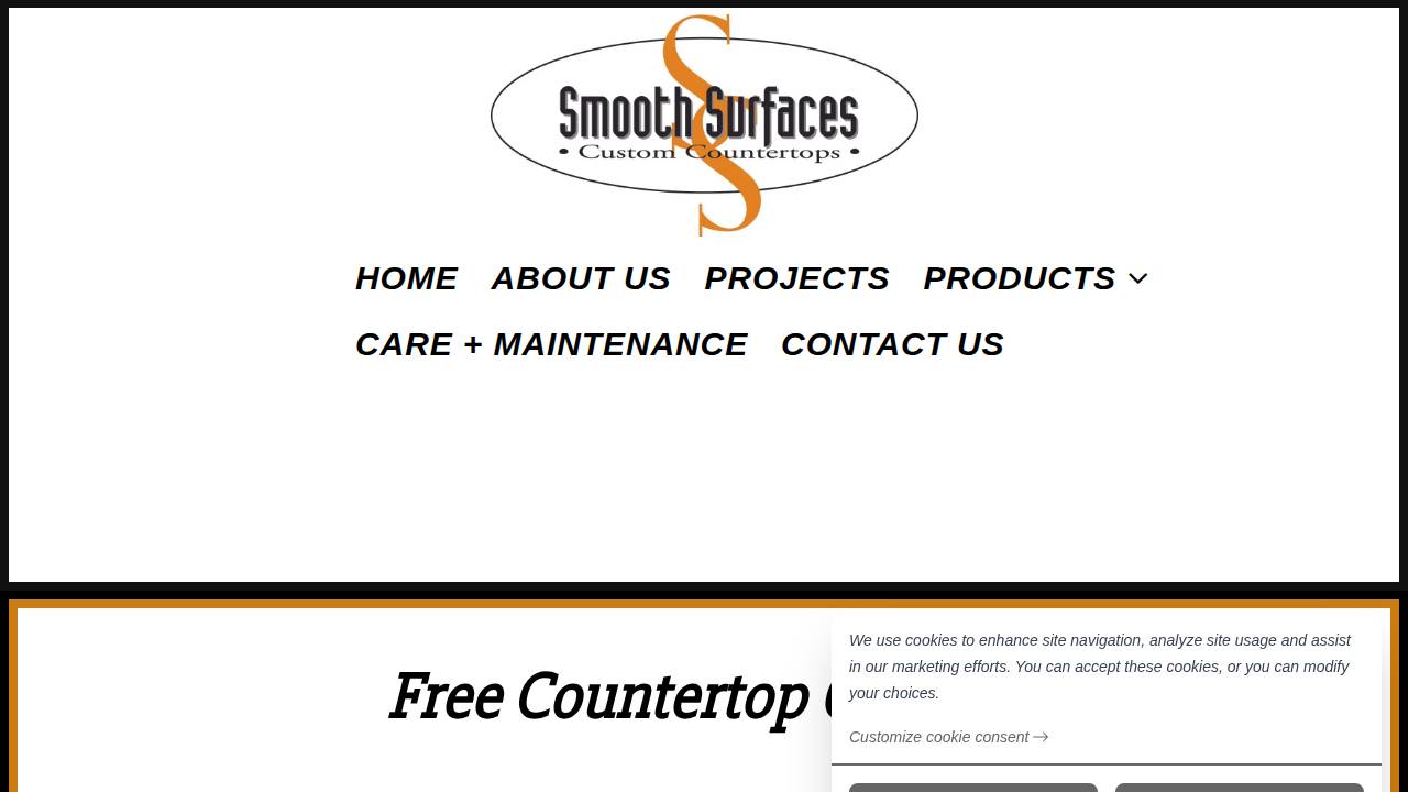 Smooth Surfaces Incorporated website screenshot