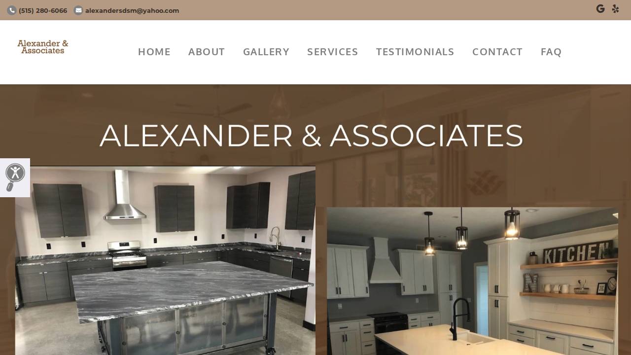 Alexander And Associates Inc. website screenshot