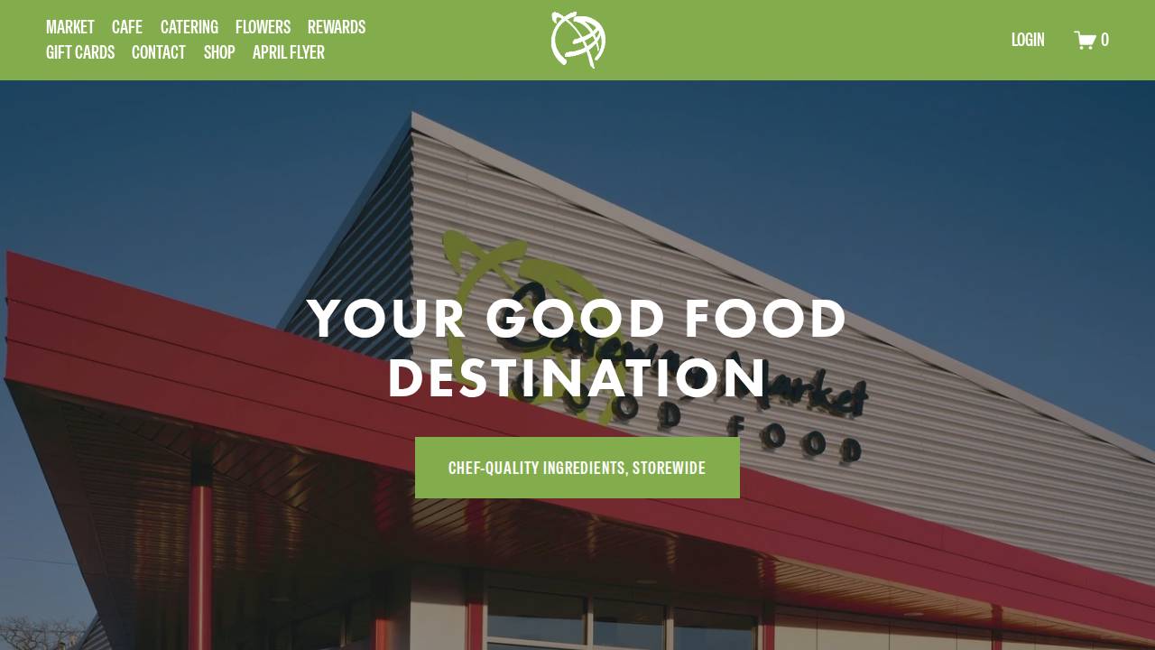 Gateway Market website screenshot