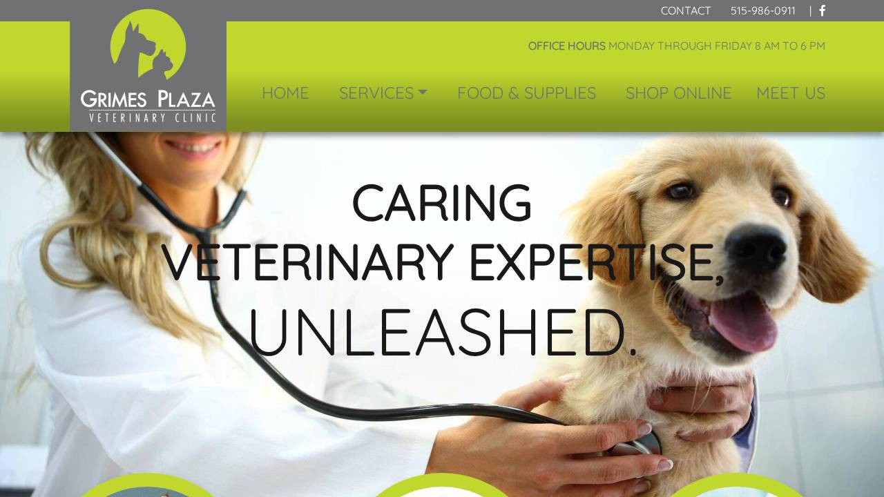 Ajw Veterinary Clinic LLC website screenshot
