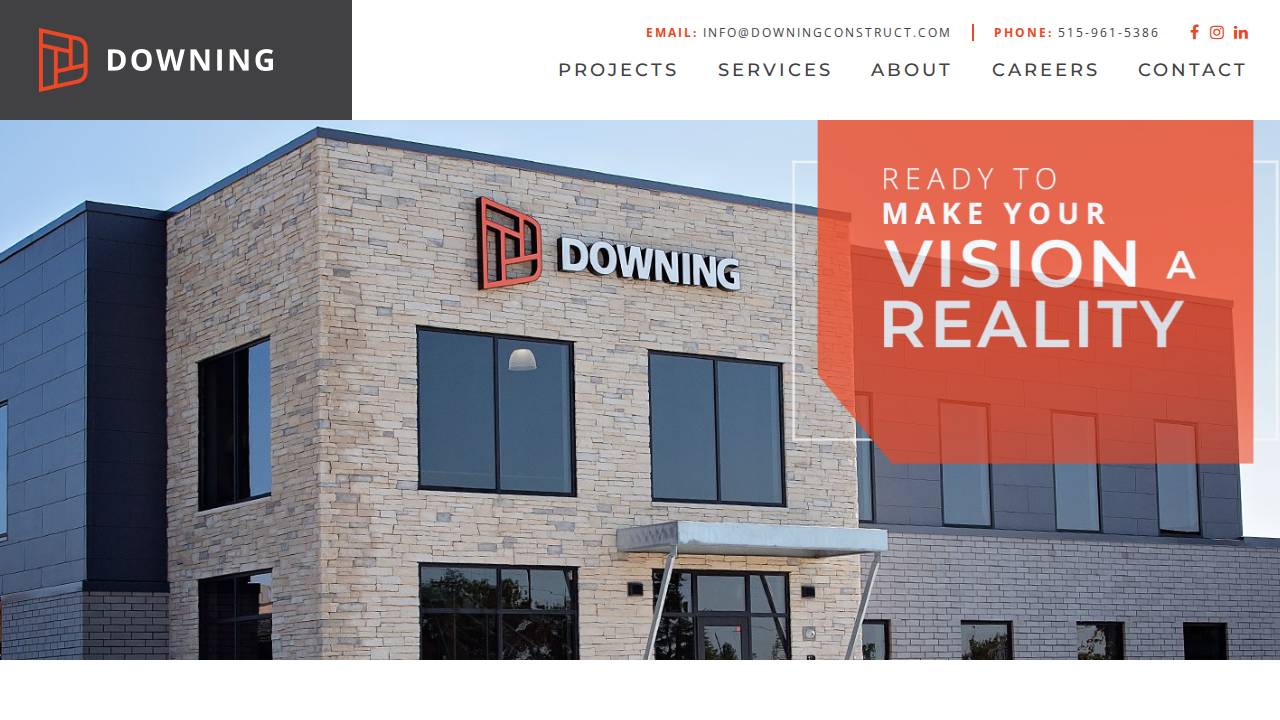 Downing Haynes website screenshot