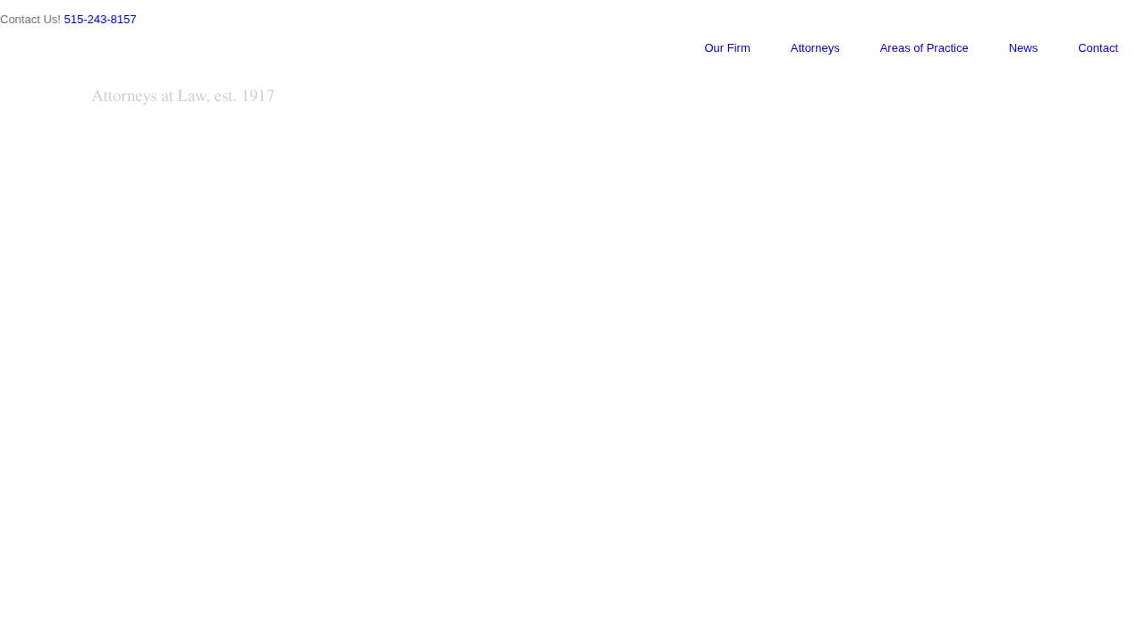 Manning Boal website screenshot