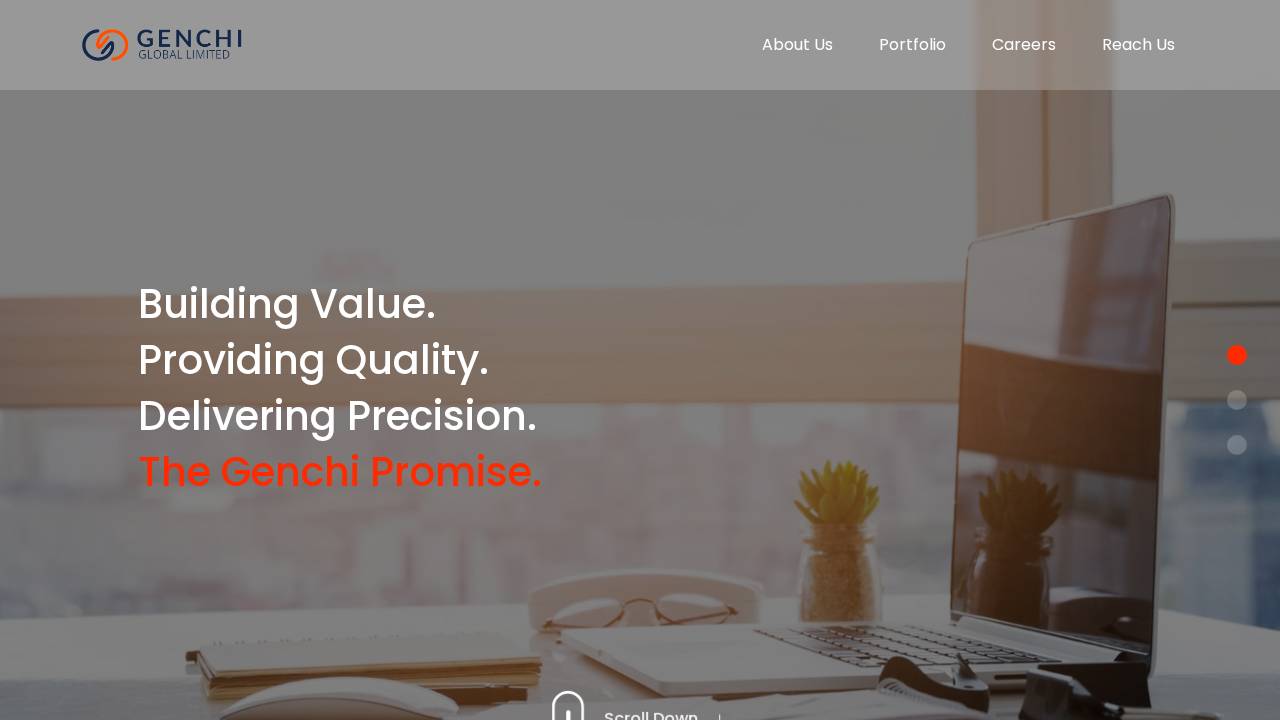 Genchi Group LLC website screenshot