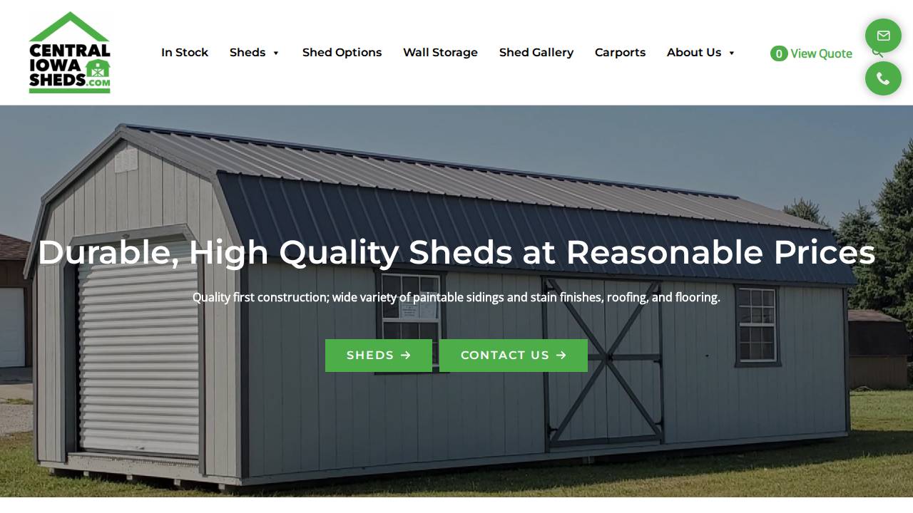 Due North Metal Works website screenshot