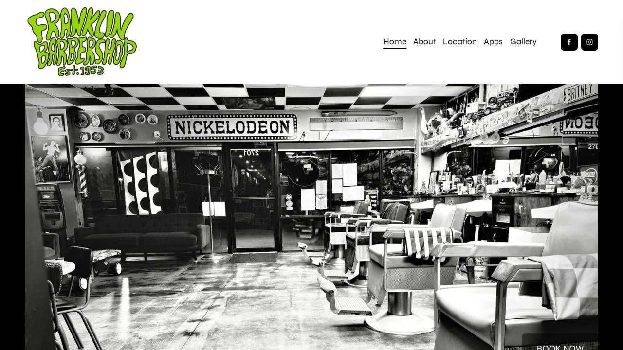 Franklin Plaza Barber Shop LLC website screenshot