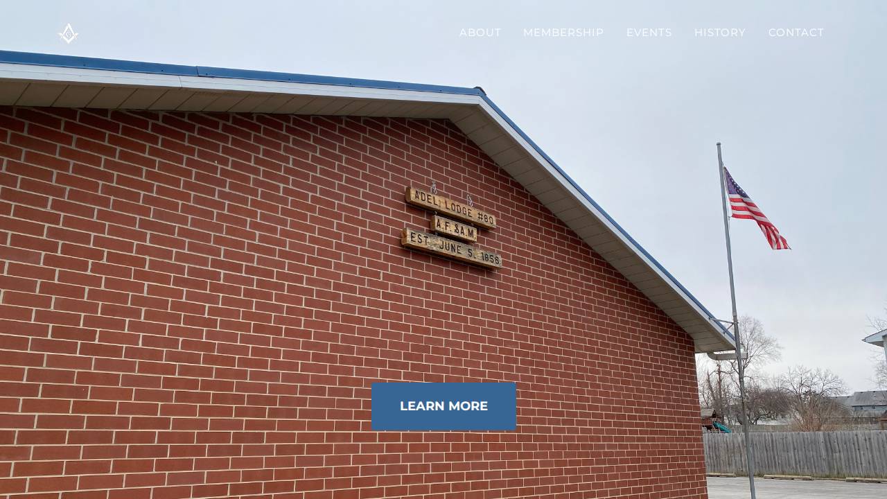 American Legion Post 464 website screenshot