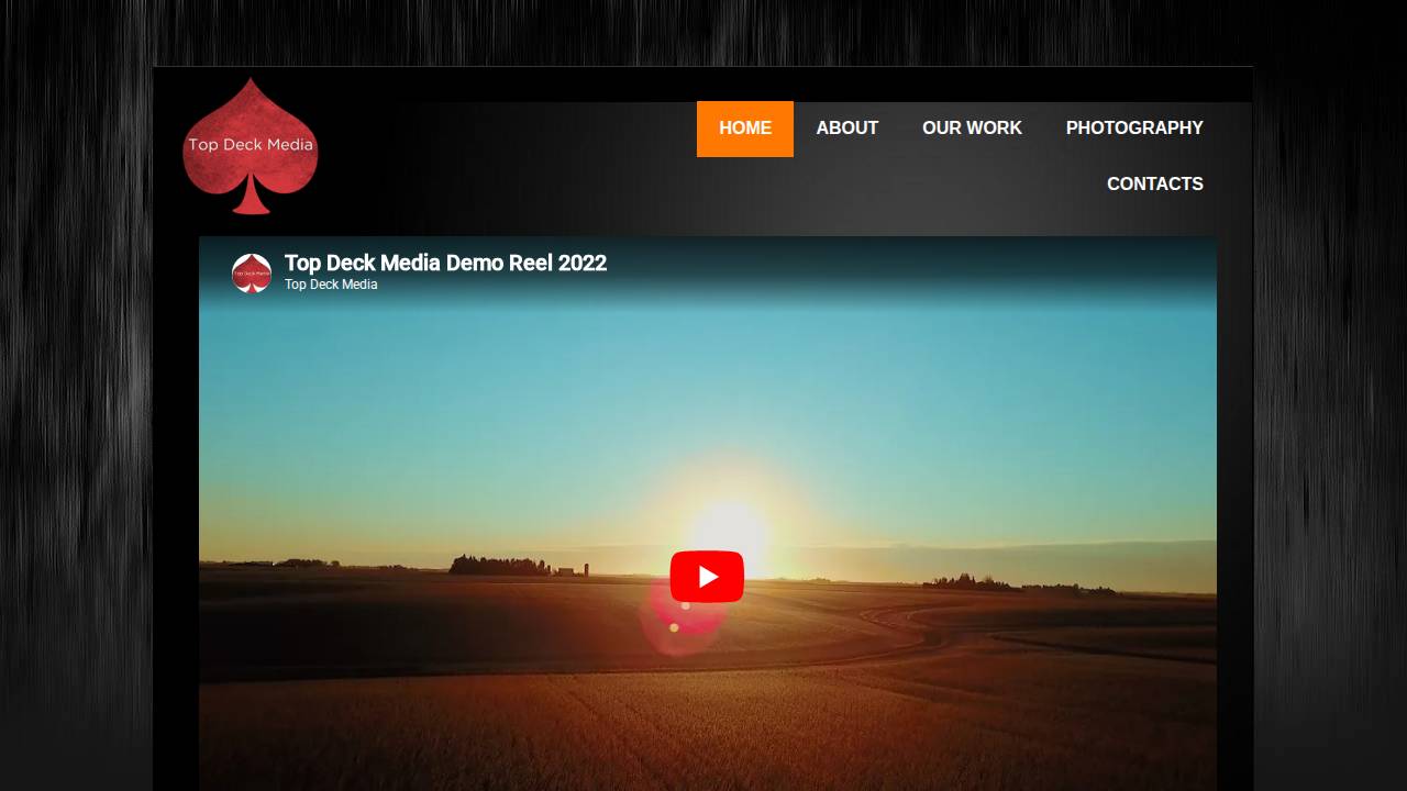 Top Deck Media LLC website screenshot