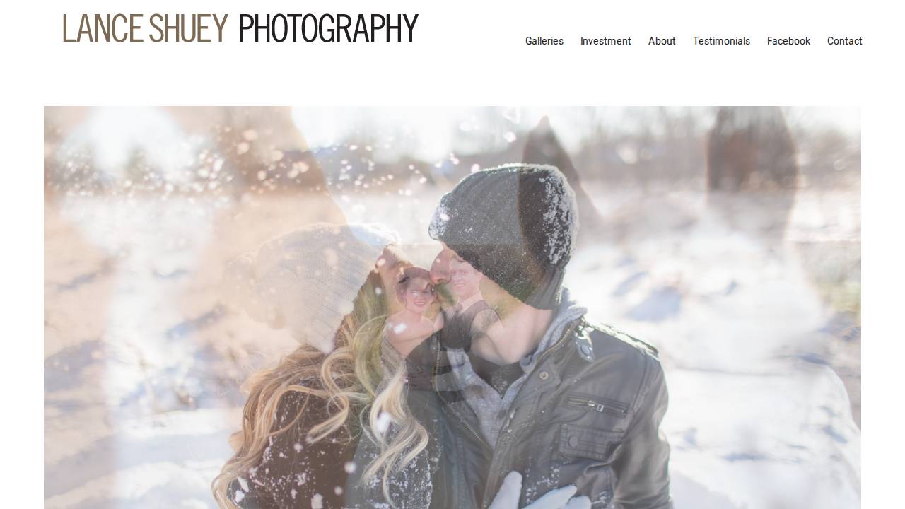 Lance H Shuey website screenshot