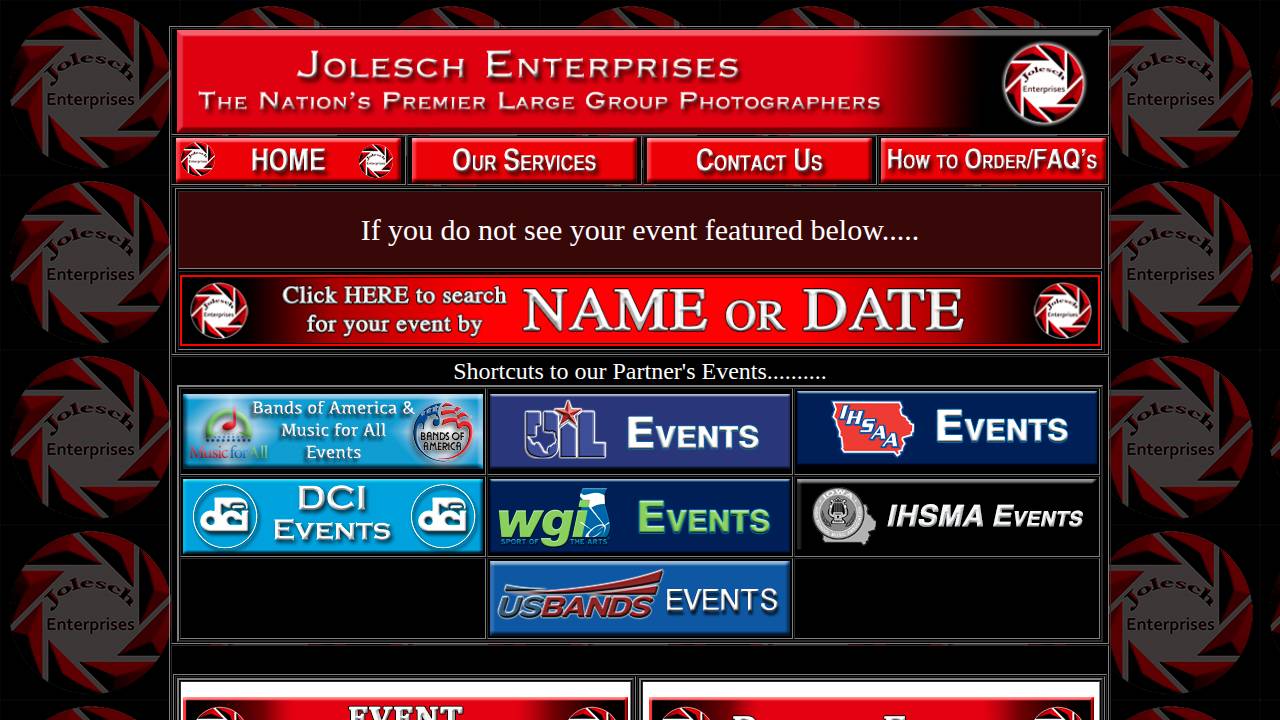 Jolesch Enterprises website screenshot