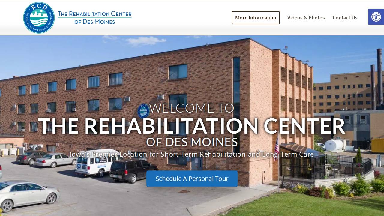Reliant Ltc Of Des Moines website screenshot
