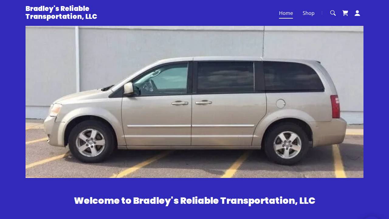 Bradys Transportation Srvcs LLC website screenshot