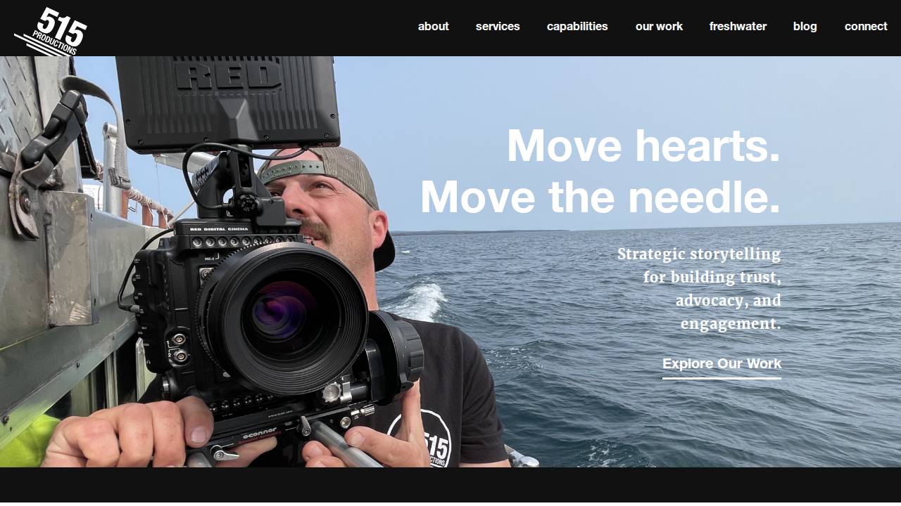 5 Of Hearts Productions LLC website screenshot