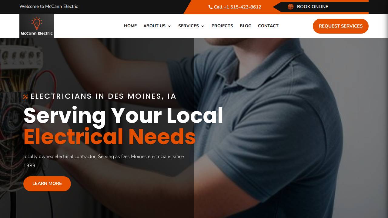 McCann website screenshot