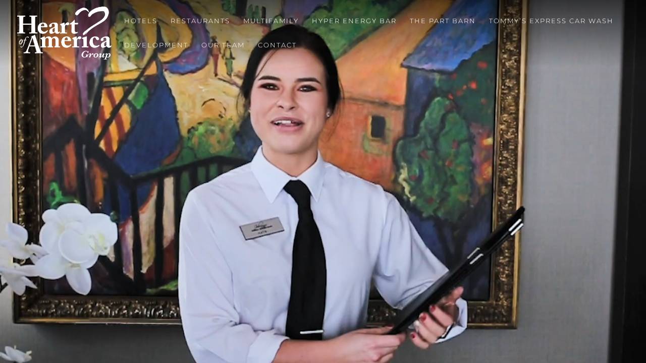 Hotel Development Inc. website screenshot