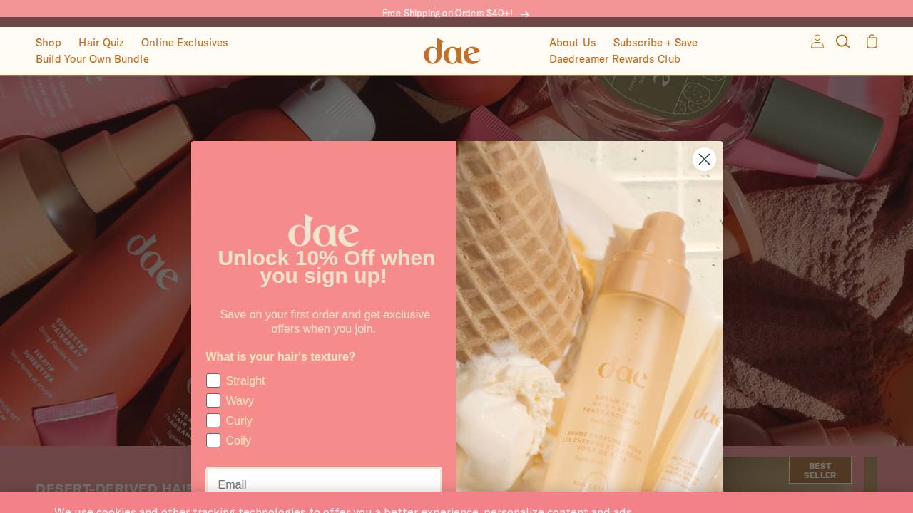 Dae Inc. website screenshot