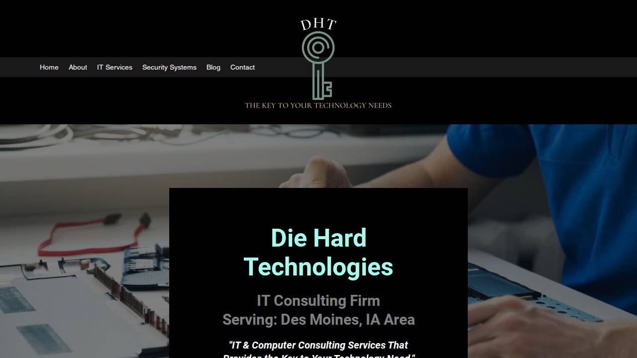 Decoded Tech Solutions website screenshot