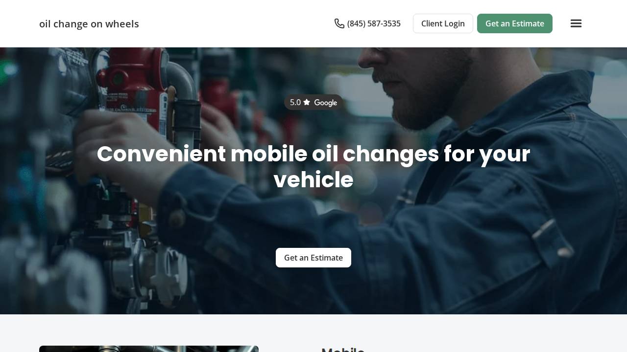 On The Fly Oil LLC website screenshot