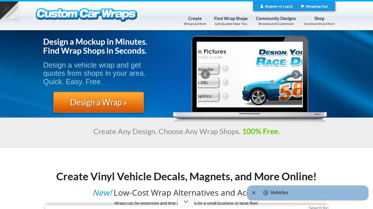 Dogfish Graphics website screenshot