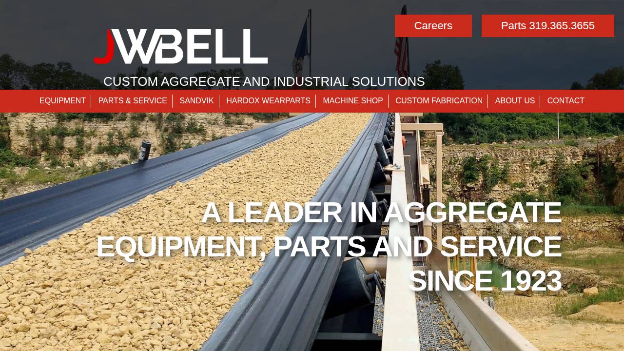 Jw & G Corporation website screenshot