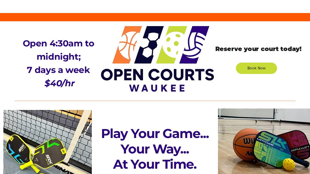 Waukee Sports LLC website screenshot