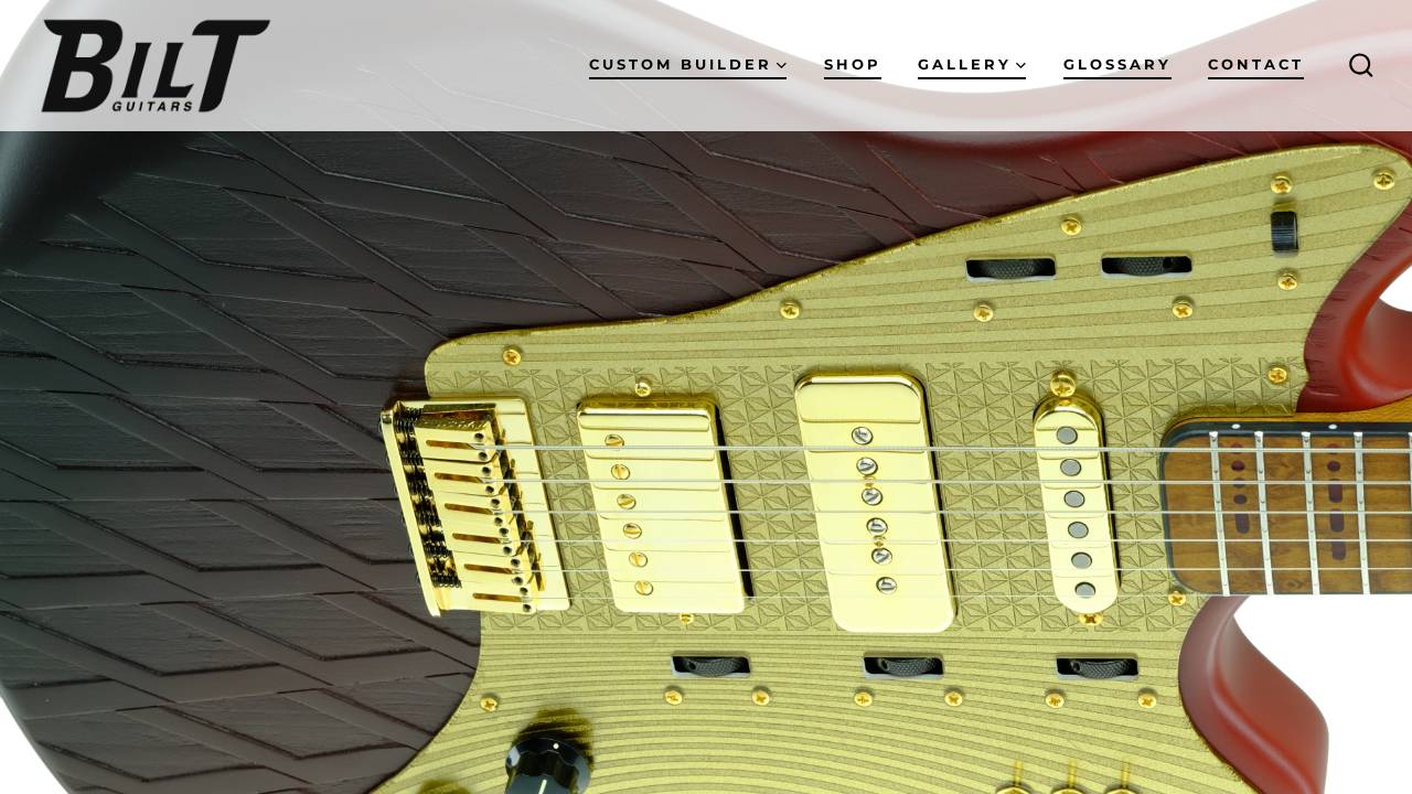 Bilt Guitars LLC website screenshot