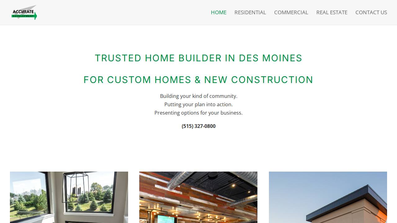 Accurate Office Care LLC website screenshot